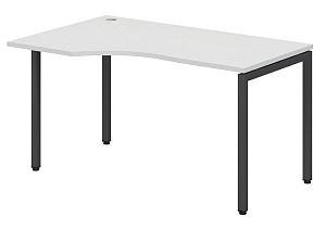 Стол эргономичный XTEN-S XSCET 149(L), левый, белый/антрацит, 1400х700/900х750 мм