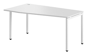 Стол эргономичный XTEN-S XSCT 169(L), левый, белый/белый, 1600х900х750 мм