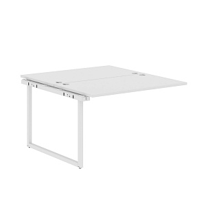 Стол промежуточный XTEN-Q, 120х140, белый/белый