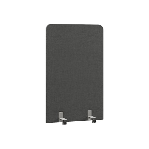 Акустическая перегородка на роликовых опорах RAND RA.R-100/160, графит, 1000х28х1600 мм