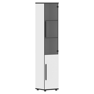 Шкаф высокий USTO UHCS 38.2, белый, 384х365х1975 мм