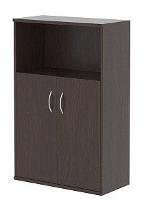Шкаф средний IMAGO СТ-2.1, венге магия, 770х365х1200 мм