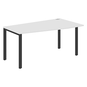 Стол эргономичный XTEN-S60 XS6CT 169(R), белый/антрацит, 1600х900х750 мм