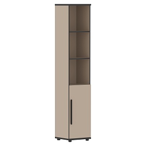 Шкаф высокий USTO UHCS 38.5, мокачино, 384х365х1975 мм