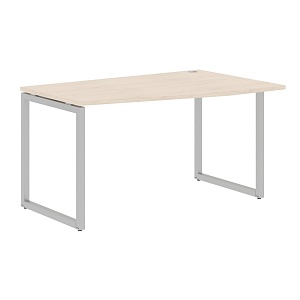Стол эргономичный XTEN-Q XQCT 149(R), правый, бук тиара/алюминий, 1400х900х750 мм