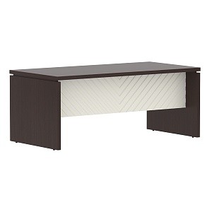 Стол руководителя TORR LUX TLST 189, венге магия/латте, 1800х900х750 мм