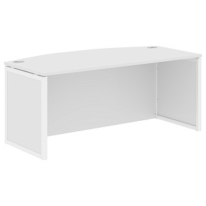 Стол руководителя XTEN-QP XQPET 189H, белый/белый, 1800х914х750 мм