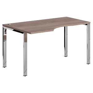 Стол эргономичный XTEN GLOSS XGCET 149(L), левый.1, дуб сонома, 1400х900х750 мм