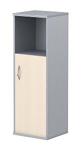 Шкаф средний IMAGO СУ-2.1(R), правый, клен/металлик, 406х365х1200 мм
