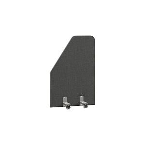 Акустическая перегородка на роликовых опорах RAND RA.S.R-80/120, графит, 800х28х1200 мм