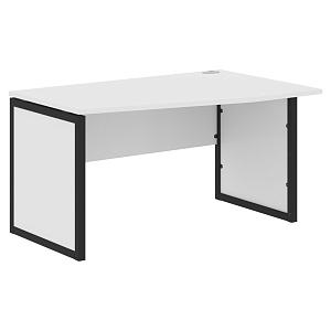 Стол эргономичный XTEN-QP XQPCT 149(R), правый, белый/антрацит, 1400х900х750 мм