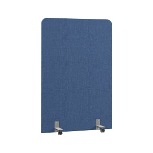 Акустическая перегородка на роликовых опорах RAND RA.R-120/180, синий, 1200х28х1800 мм