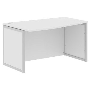 Стол эргономичный XTEN-QP XQPCT 149H(L), левый, белый/алюминий, 1400х900х750 мм