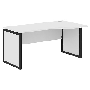Стол эргономичный XTEN-QP XQPCET 169(R), правый, белый/антрацит, 1600х900х750 мм