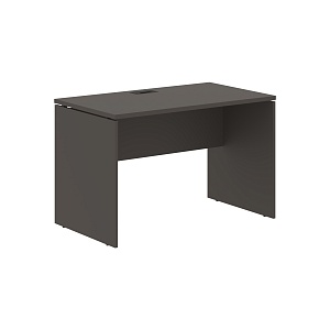Стол прямой EDIS EDST 1167, мокко/черный, 1160х670х750 мм