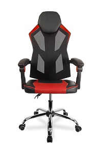 Игровое кресло College CLG-802 LXH черный/красный