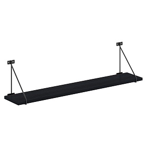 Полка с полкодержателями COFFEE SH3-BAR, дуб юкон модерн 860х166х209 COFFEE, 860х166х209 мм