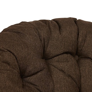 Кресло PAPASAN с подушкой, ткань коричневый/сognac