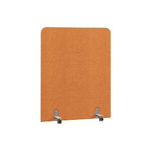 Акустическая перегородка на роликовых опорах RAND Acoustic RA.R-120/150, оранжевый, 1200х28х1500 мм