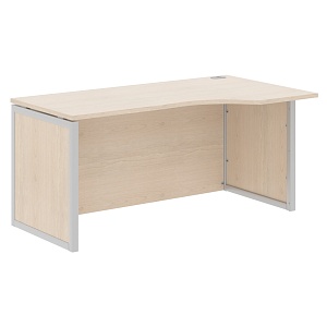 Стол эргономичный XTEN-QP XQPCET 169H(R), правый, бук тиара/алюминий, 1600х900х750 мм