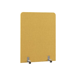 Акустическая перегородка на роликовых опорах RAND RA.R-120/160, желтый, 1200х28х1600 мм